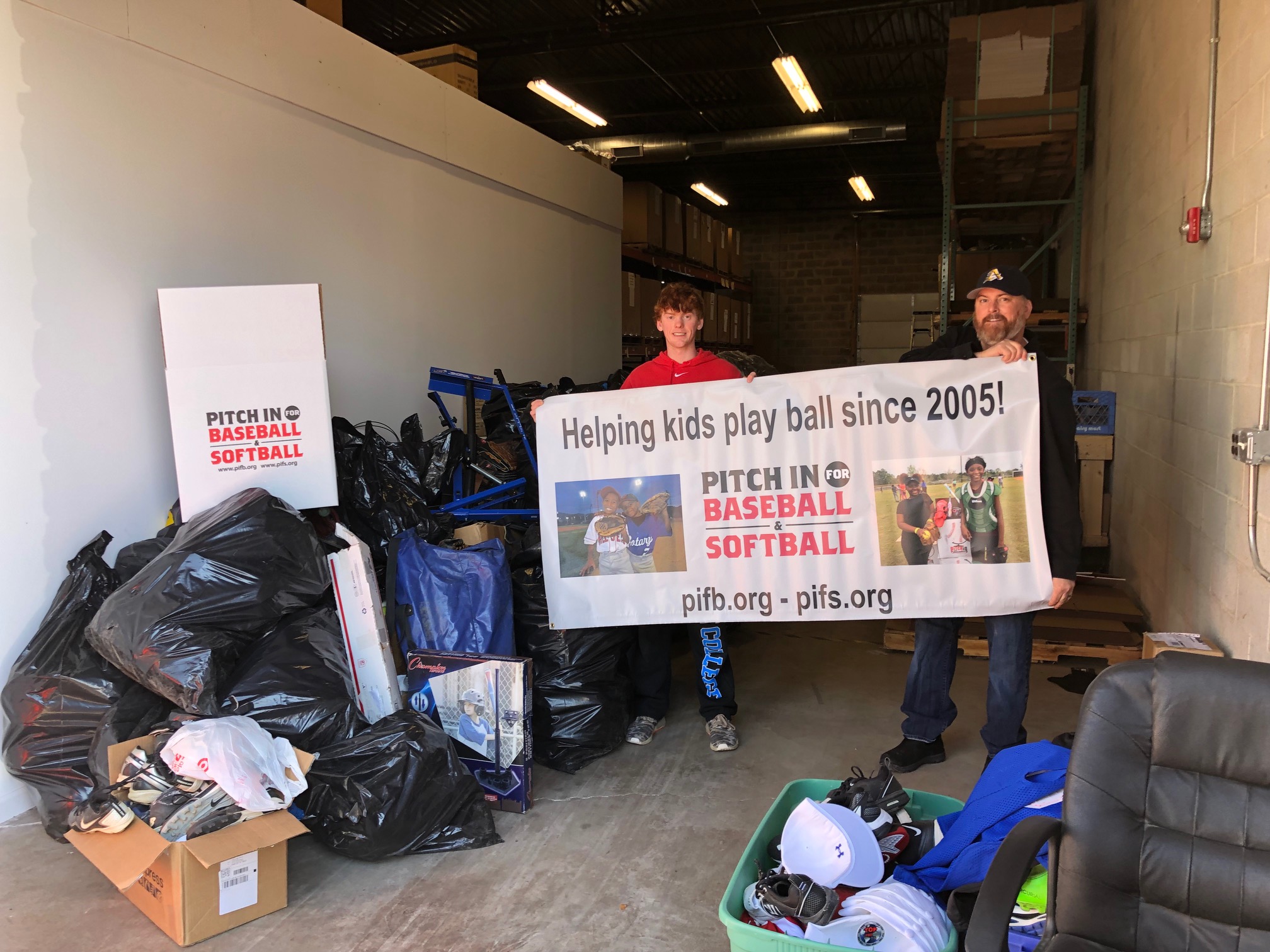 Peter Johnson Collects 1,500 Pieces of Equipment For Eagle Scout Project