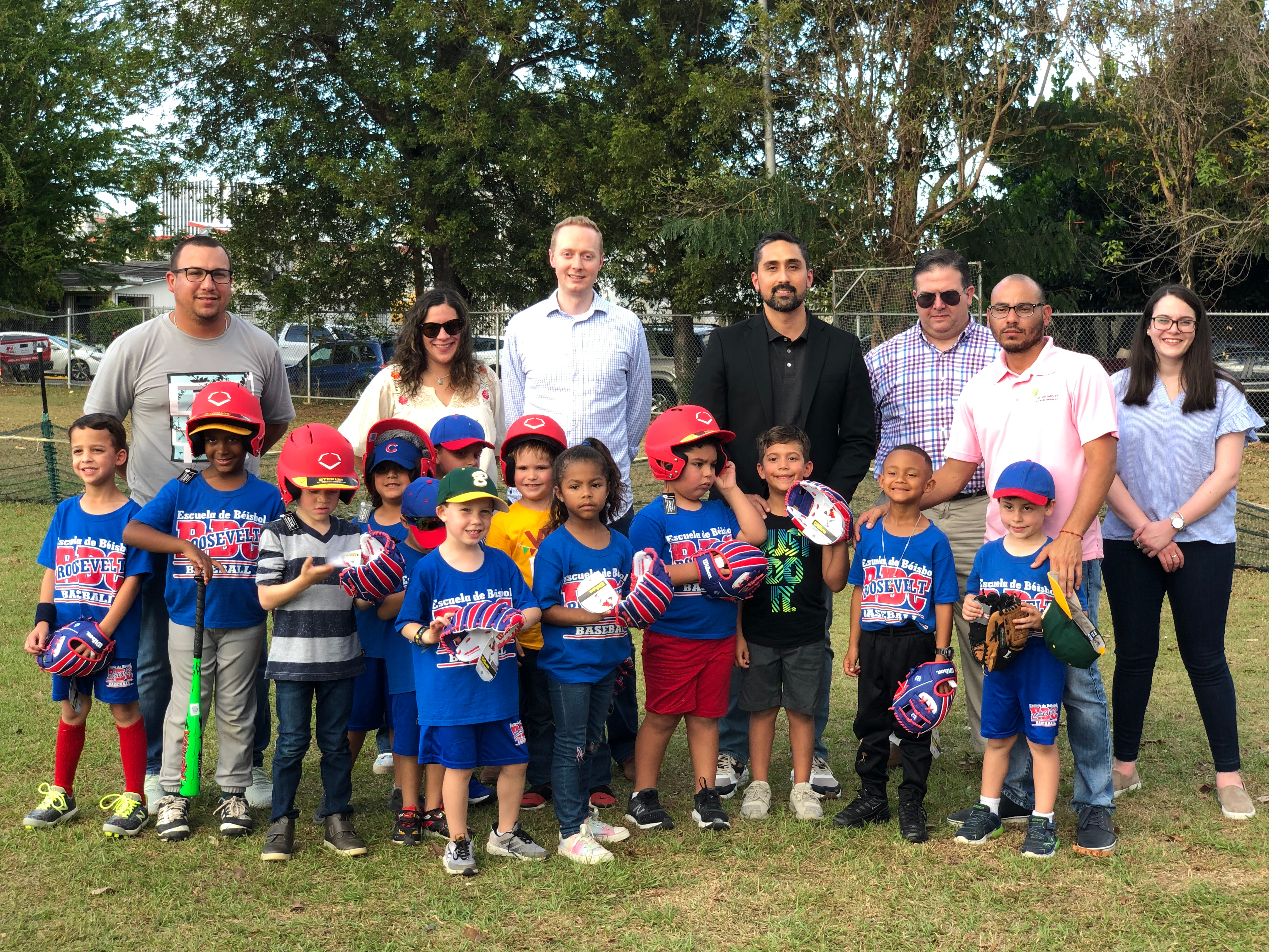 PIFBS donates equipment to four leagues in Puerto Rico