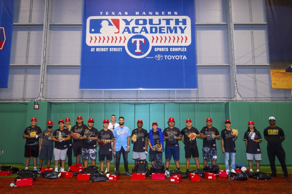 Texas Rangers + Mercy Street Athletic Center Sponsored by Toyota